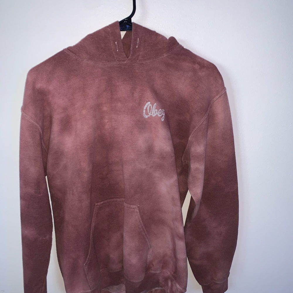 Obey Woman’s Pink Sweatshirt Small